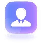 ไอคอนของทีมสรรหาบุคลากรที่ตรวจสอบการประเมินด้วย AI Detector API