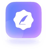 ไอคอนของผลิตภัณฑ์สำหรับการเขียนที่ผสานรวมการแจ้งเตือนจาก AI Detector API