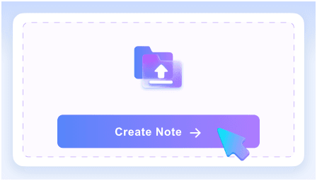 Lynote AI Note Generator creating structured AI notes