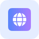 ไอคอนแสดง API ที่รองรับกว่า 80 ภาษาสำหรับการแปลงข้อความทั่วโลกให้เป็นธรรมชาติ