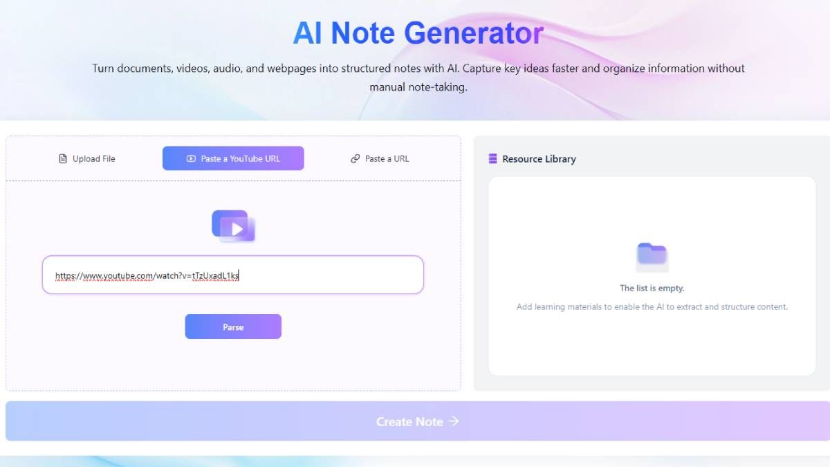 World Cup Stadiums 2026 AI Note Generator By Lynote