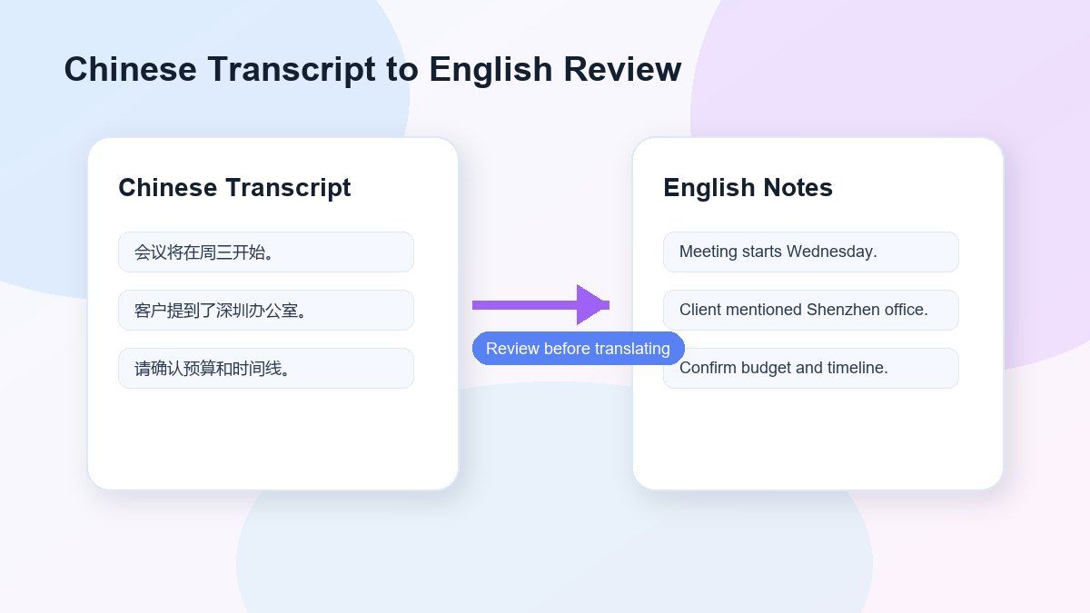 Transcribir audio en chino a texto en línea