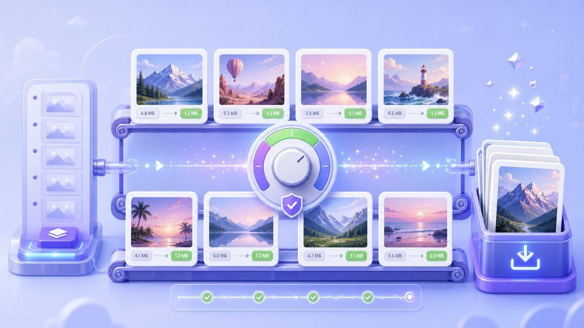 Compress Images Without Losing Quality Worries in Batch