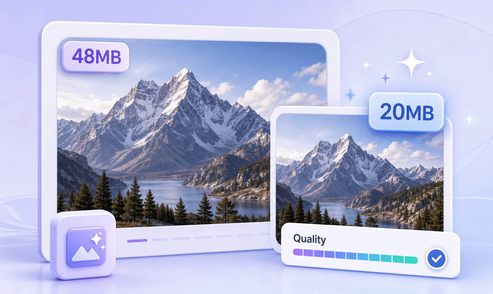 Compress Large Photos Without Shrinking Them Too Far