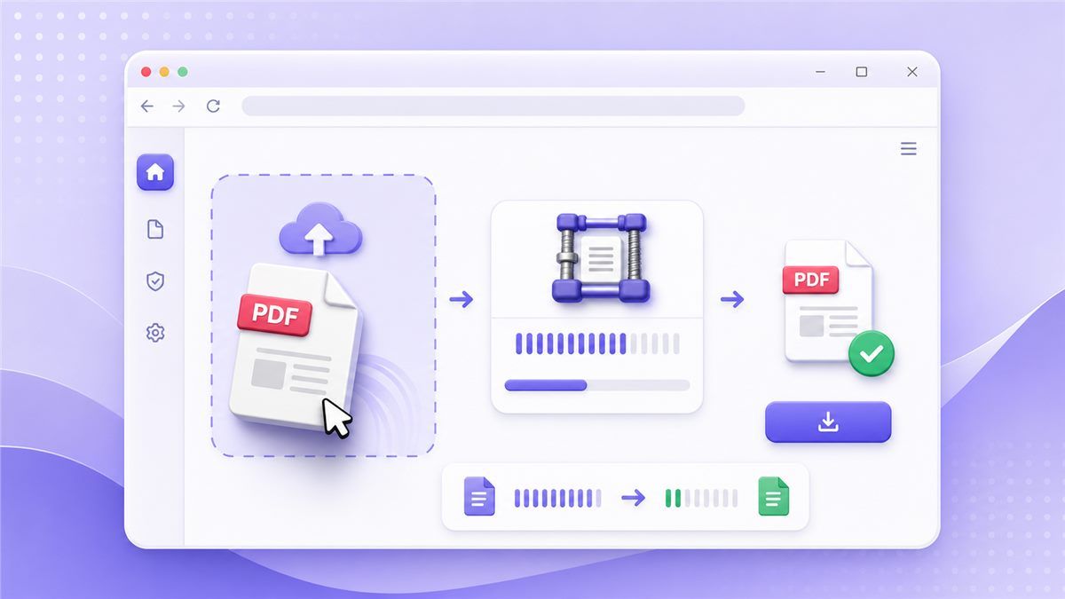 Compress a PDF online with Lynote on Windows