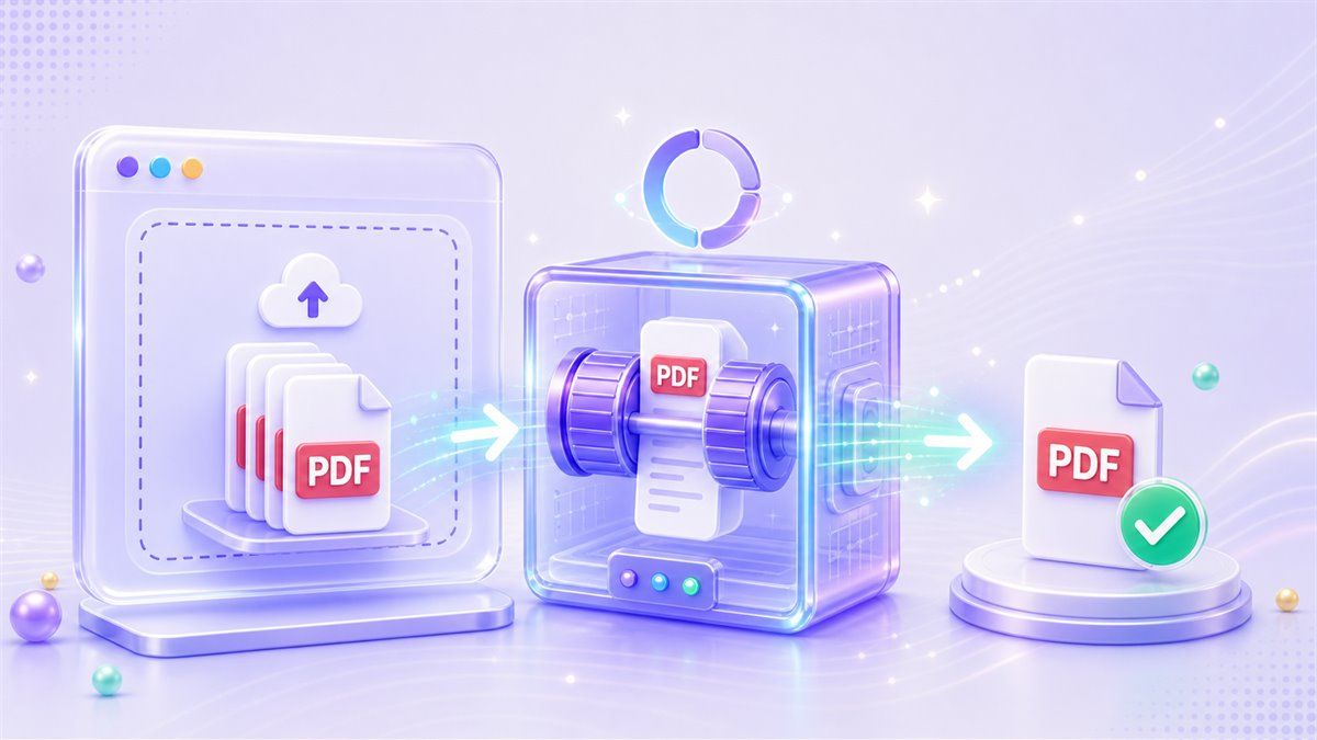 Unggah dan kompres PDF secara online