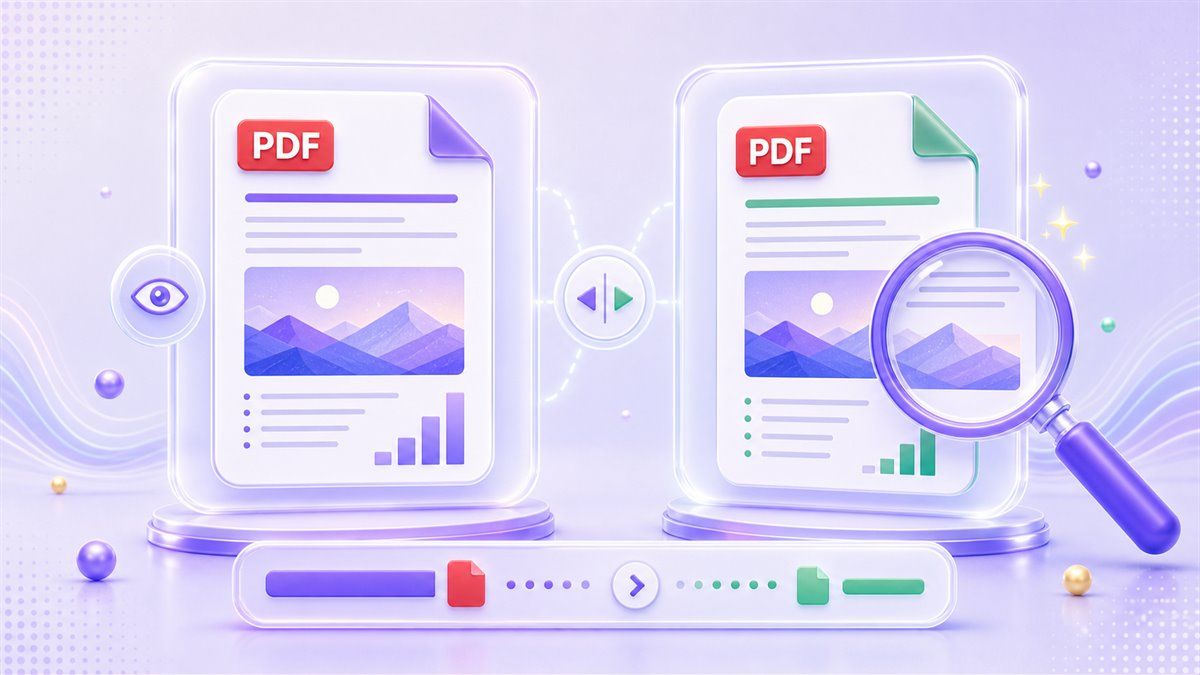 Pratinjau kualitas PDF asli dan terkompresi