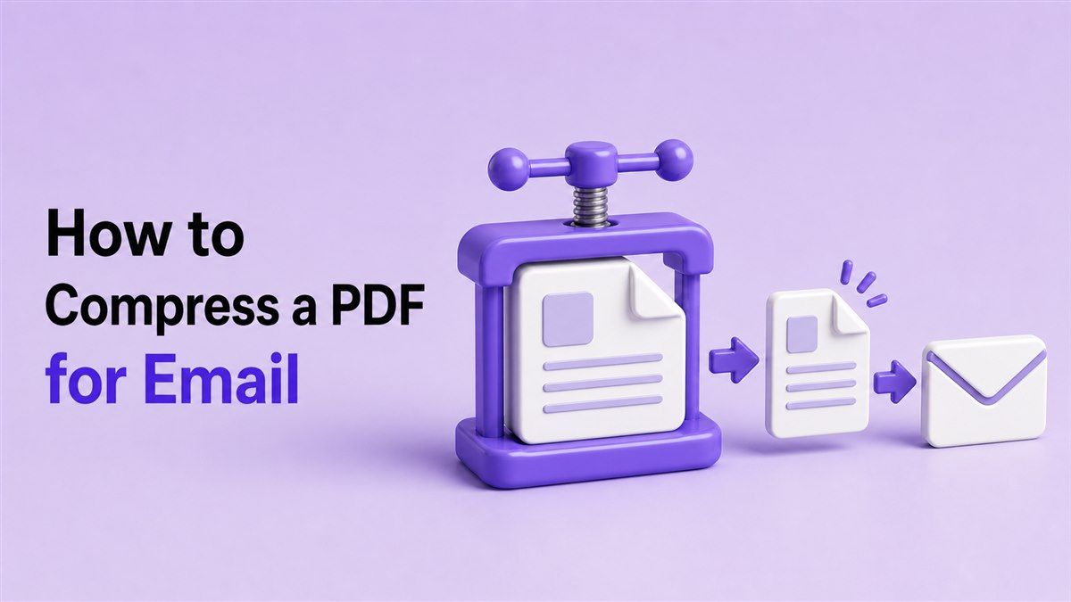 how to compress a pdf for email pdf compression