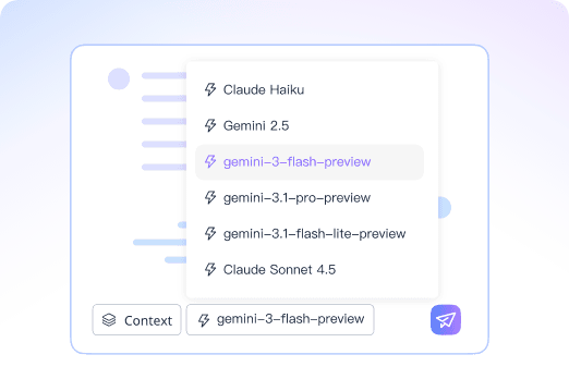 Didukung oleh Model AI Terkemuka