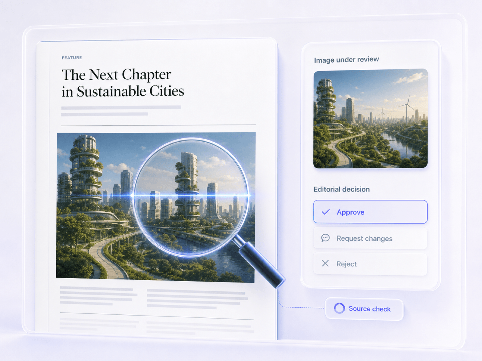 Verify OpenAI-generated editorial images
