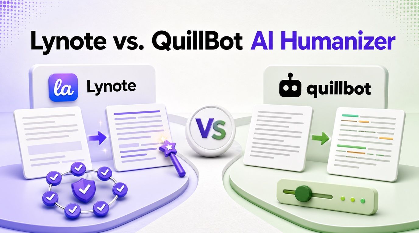 Сравнение AI-гуманизаторов Lynote и QuillBot