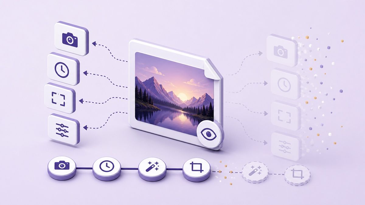 Image metadata records disappearing while visible pixels remain unchanged