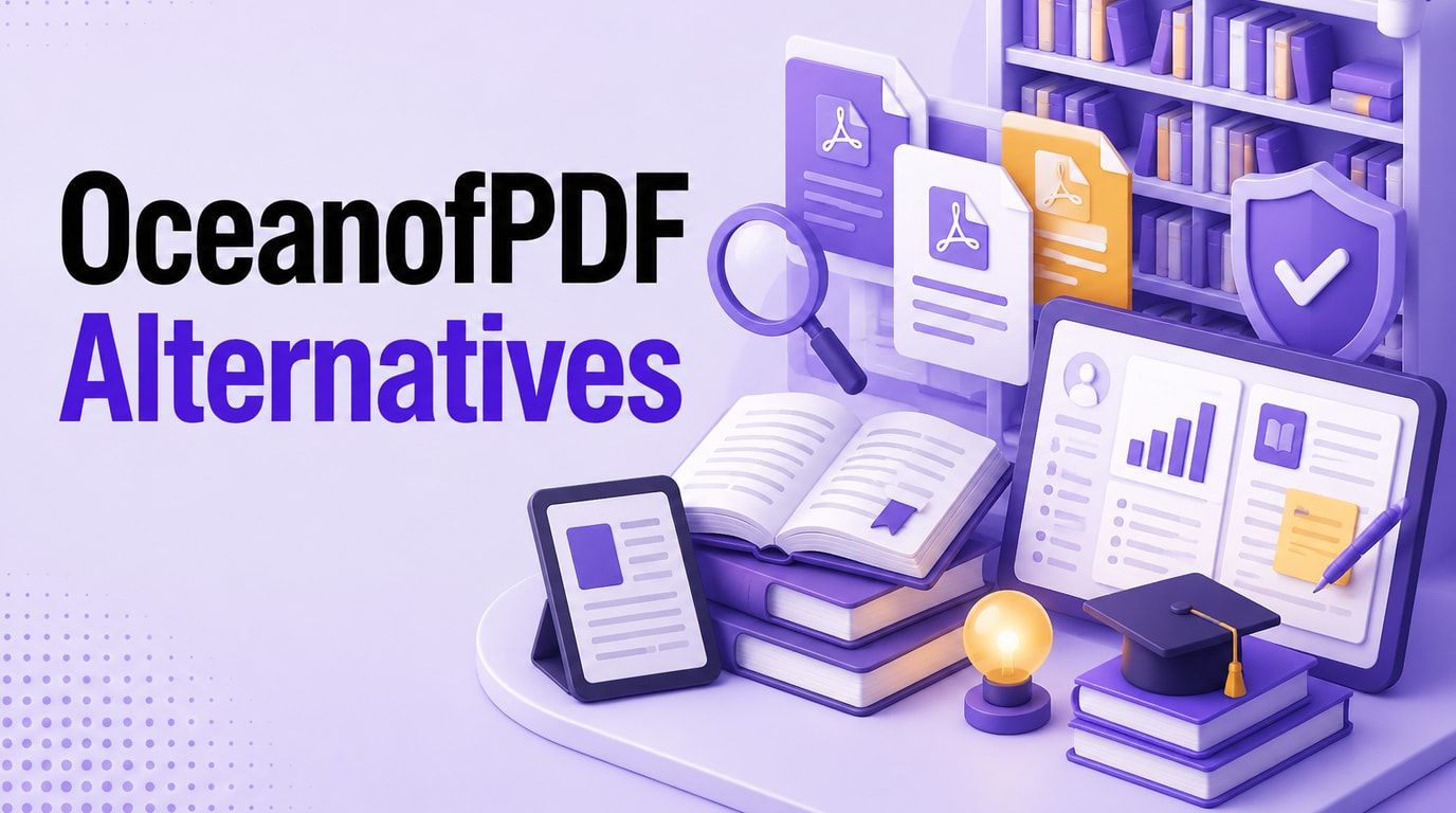 2026년 무료 도서를 위한 OceanOfPDF 최고의 대안 7가지