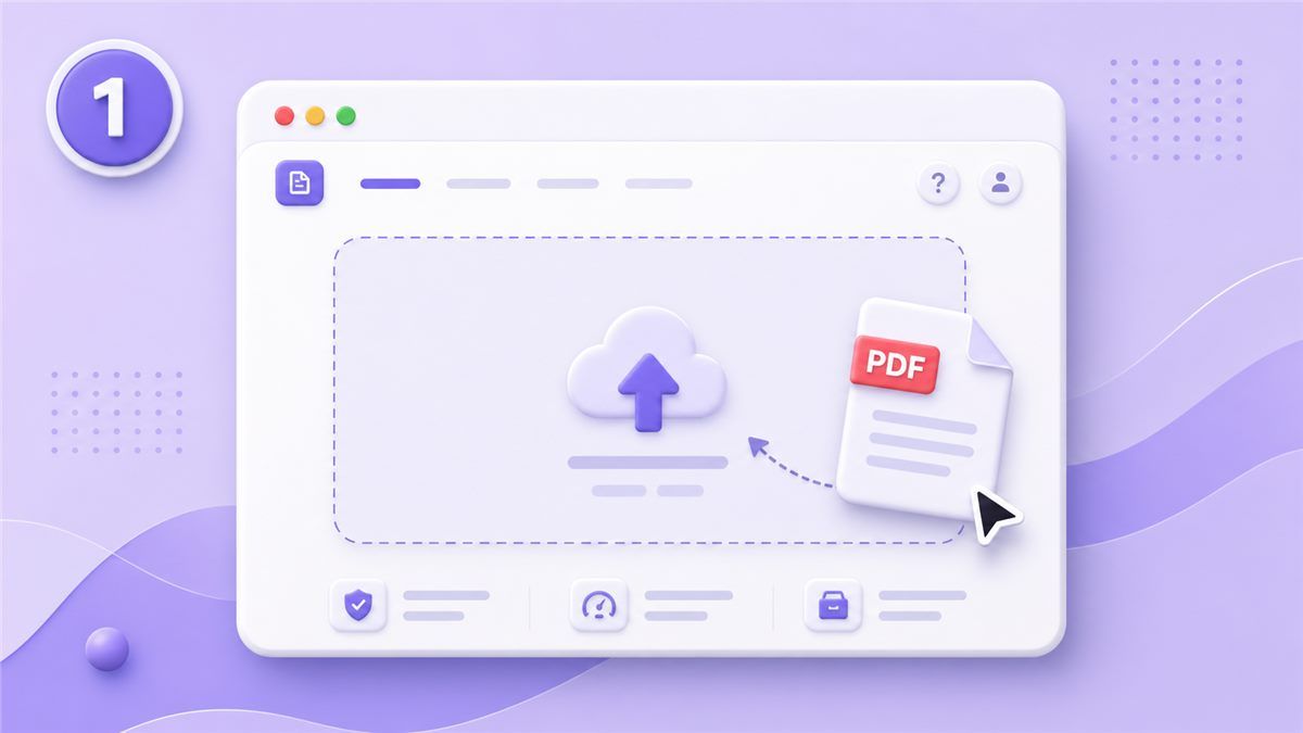 Step 1 open an online PDF compressor to reduce PDF size