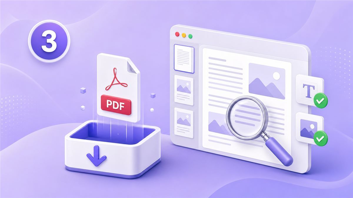Step 3 download and review the smaller PDF