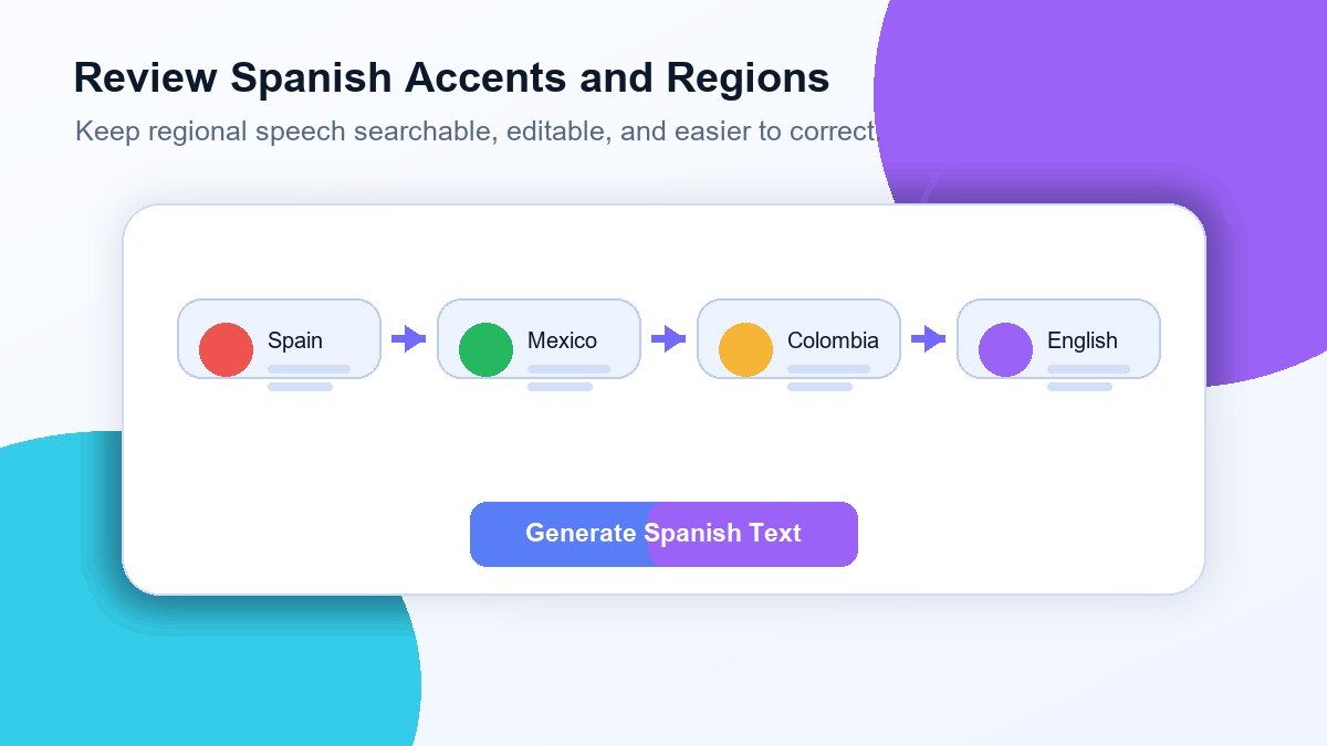 Umgang mit Akzenten, natürlicher Sprache und gemischtem Englisch-Spanisch-Audio