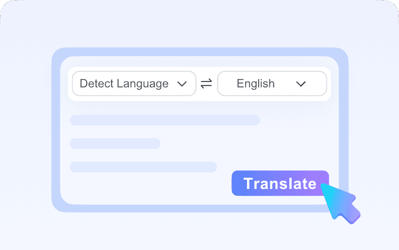 Step 2: Choose Target Language